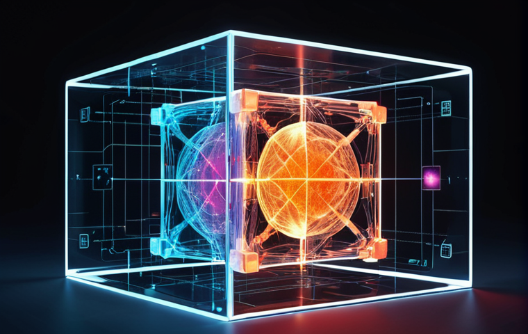 **"An artistic visualization of 'Black Box AI' transforming into 'Explainable AI (XAI)'. On the left, a dark, mysterious, glowing cube with abstract, unreadable data symbols, representing the opaque 'black box'. On the right, the cube is transparent, brightly illuminated from within, showing clear, understandable data structures and legible insights. Smooth, glowing lines extend from the transparent cube, connecting to a human figure who is looking with understanding and trust. Futuristic, high-tech, and empowering visual style with a focus on clarity and human-AI partnership. Digital art, vibrant colors, clear distinction between opaque and transparent elements."**