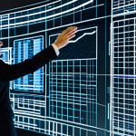 A diverse group of professional data scientists, fully clothed in modest business attire, collaboratively analyzing complex data visualizations projected onto a large, transparent digital screen. The screen displays clear, intuitive representations of AI decision-making processes, symbolizing the "unboxing" of a black box. Their expressions convey focus and understanding. The setting is a modern, brightly lit tech innovation hub with sleek, contemporary architecture and subtle glowing data streams. Professional photography, high-resolution, sharp focus, natural pose, perfect anatomy, well-formed hands, correct proportions, natural body proportions, safe for work, appropriate content, fully clothed, professional.