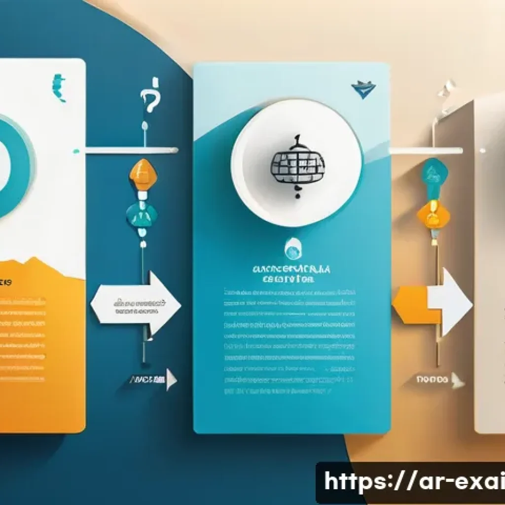설명 가능한 AI 구현을 위한 베스트 프랙티스 - An elegant infographic scene depicting a modern AI decision-making process tailored for Arabic-speak...